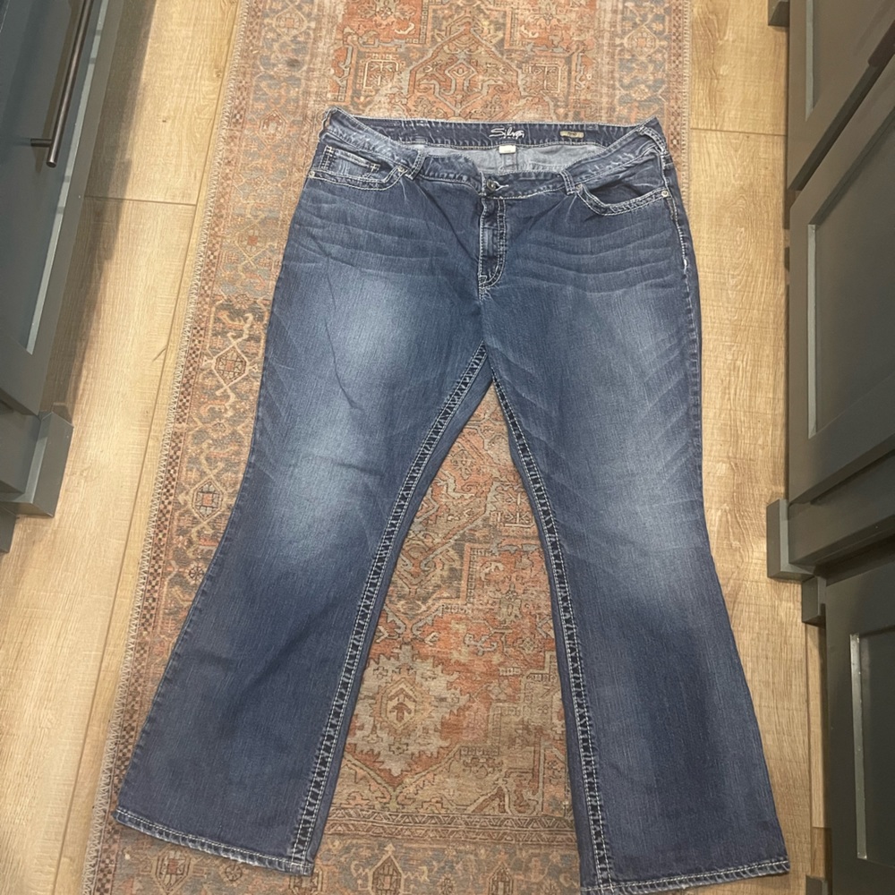 Silver Suki bootcut jeans 24w